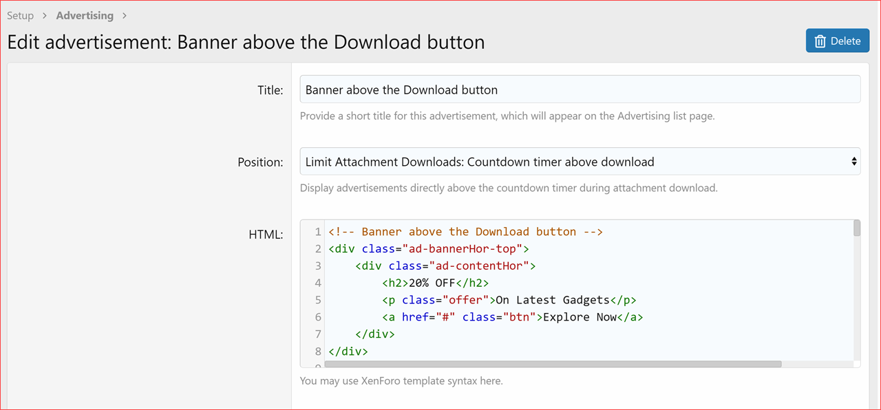 [g-help.net] [XenCustomize] Limit Attachment Downloads