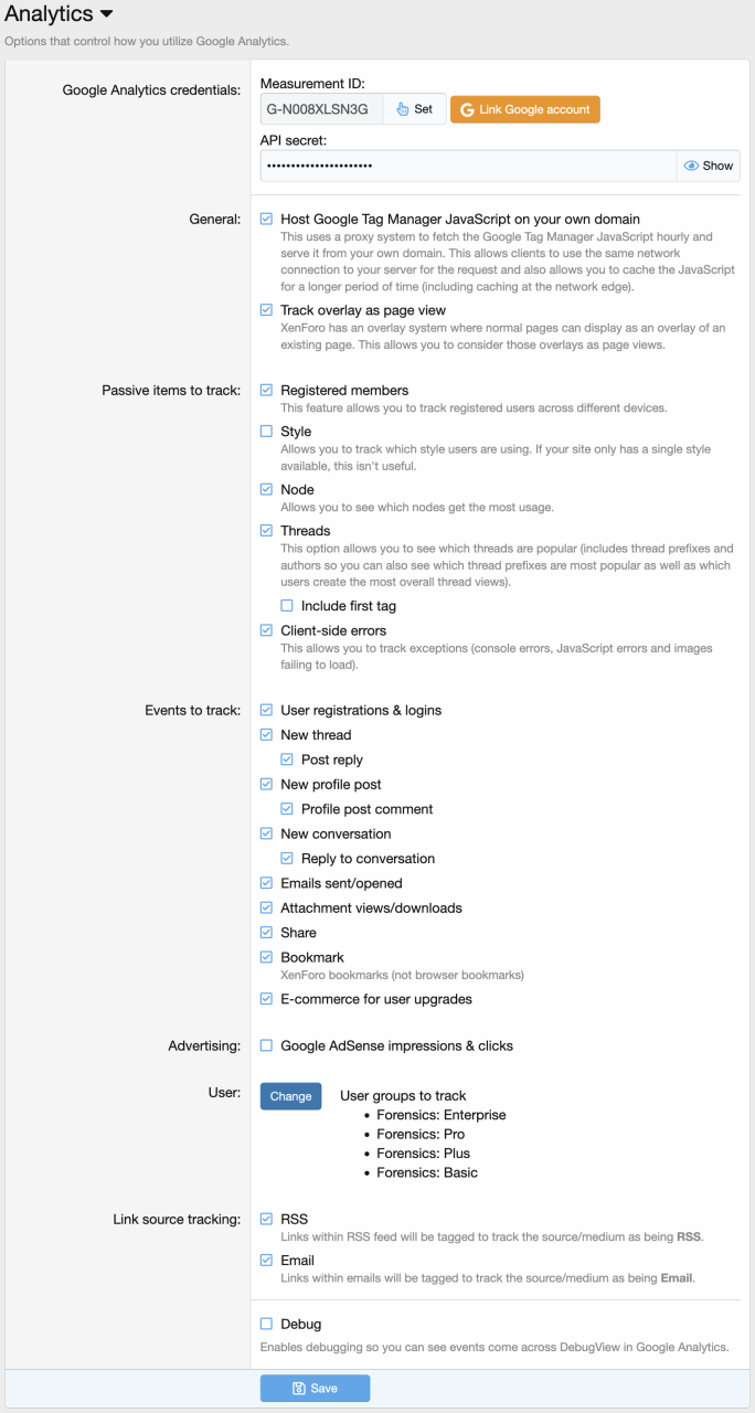 [g-help.net] [DigitalPoint] Analytics