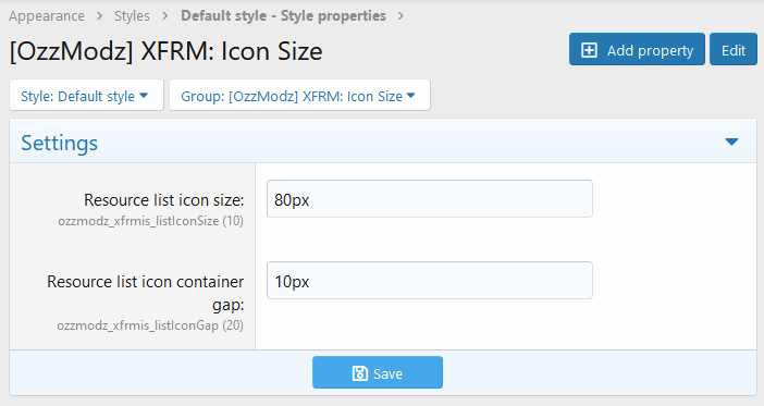 [g-help.net] [OzzModz] XFRM: Icon Size