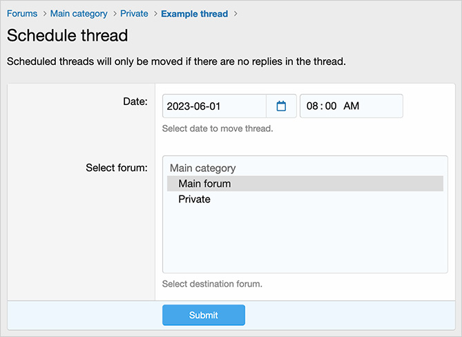 [g-help.net] [AndyB] Schedule thread