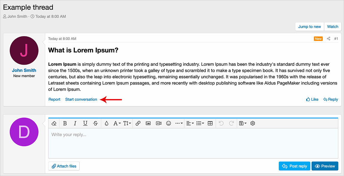 [g-help.net] [AndyB] Start conversation