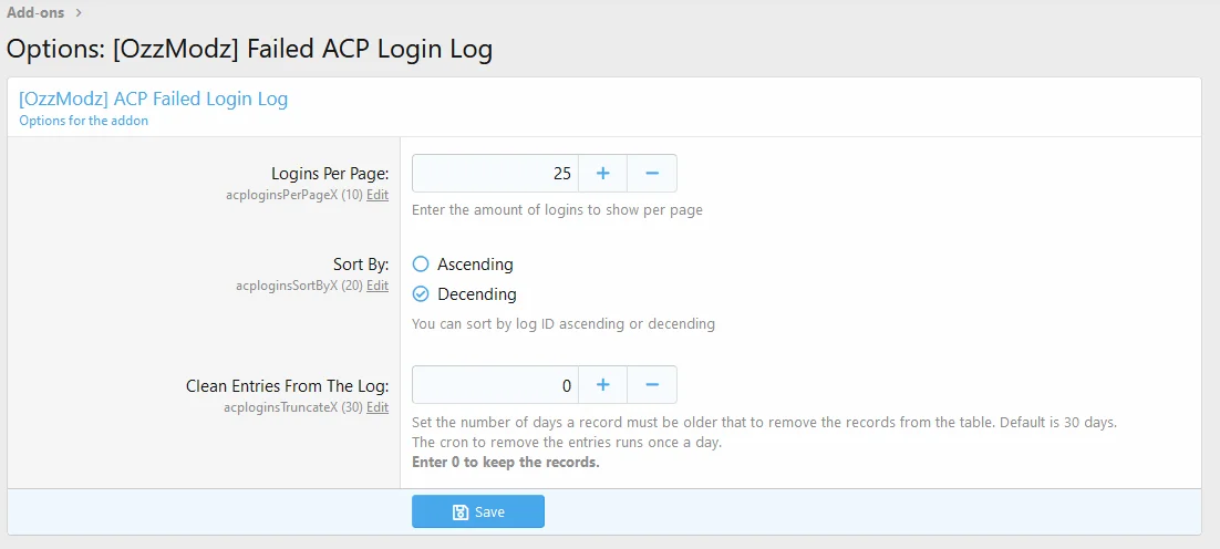 [g-help.net] [OzzModz] ACP Failed Login Log