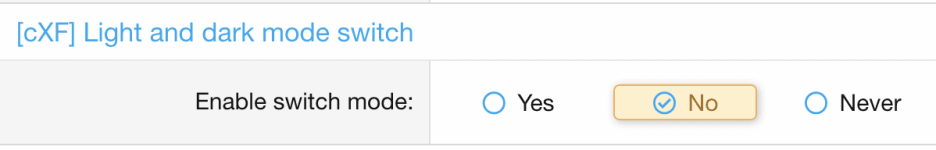 [g-help.net] [cXF] Light and dark mode switch