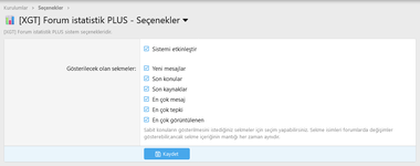 [g-help.net] [XenGenTr] Forum istatistik PLUS