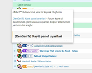 [g-help.net] [XenGenTr] 📊 Forum istatistik sistemi