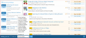[g-help.net] [XenCustomize] Holidays Manager: Vacations, Trips & Travel-related CMS