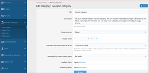 [g-help.net] [XenCustomize] Holidays Manager: Vacations, Trips & Travel-related CMS