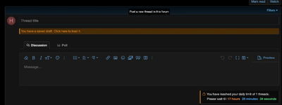 [g-help.net] Post Thread Limit Daily by Olakunlevpn